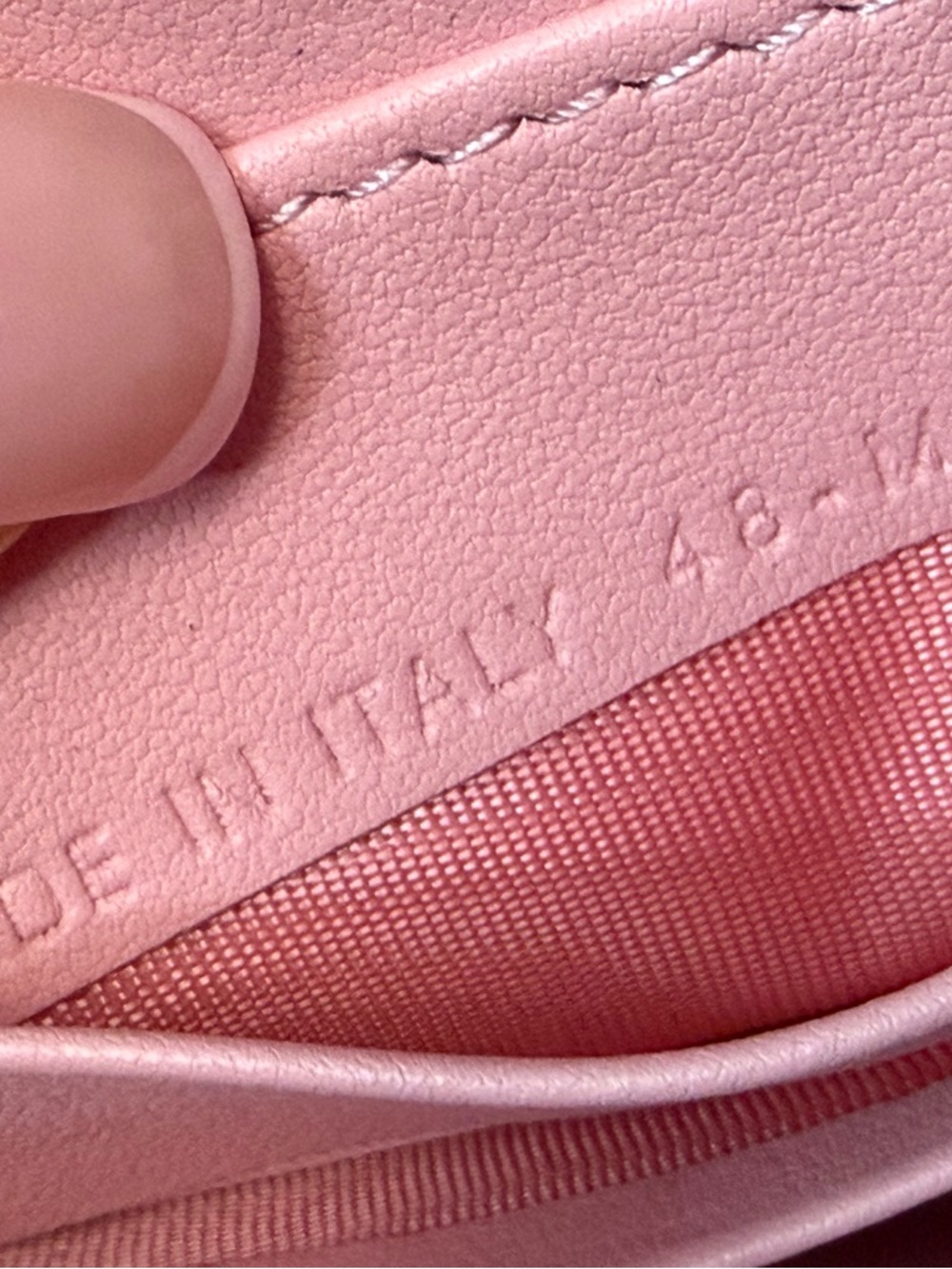 CHRISTIAN DIOR Goatskin Saddle Rodeo Pouch in Pink - Picture 11 of 12